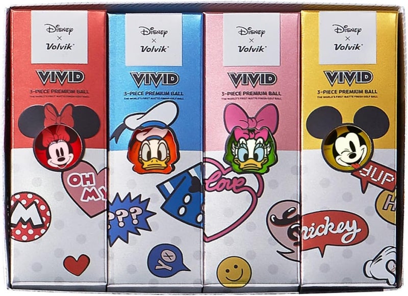 Volvik Vivid Disney Golf Ball Gift Sets (One Dozen) - Image 2